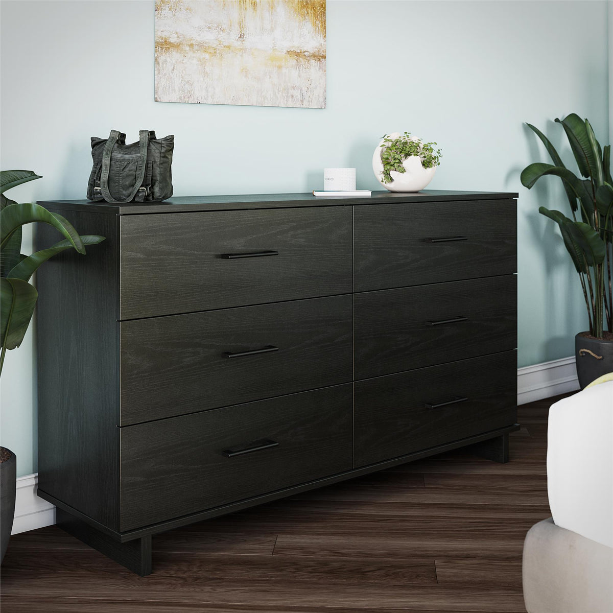 Southlander 6 Drawer Wide Dresser – Ameriwood