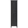 Farmington 18" Wide Storage Cabinet, Black Oak - Black Oak