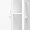 Mission District Tall 2 Door Metal Locker Cabinet - White