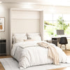 Paramount Full Wall Bed, Ivory Oak - Ivory Oak