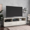 Clark TV Stand for TVs up to 70", Ivory Oak - Ivory Oak