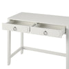 Her Majesty 2 Drawer Writing Desk - White