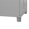 Lory Framed Storage Cabinet with Drawer - Dove Gray