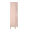 Mission District 2 Door Metal Locker Storage Cabinet - Pale Pink