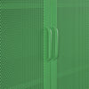 Channing 2 Door Accent Cabinet-Mesh Metal Locker - Kelly Green