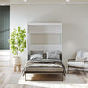 Pinnacle Full Wall Bed - Gray Oak