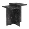 Brielle Accent Table - Black Marble