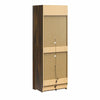 Farmington Bedside Storage Cabinet with Touch Sensor LED Lighting - Century Barn Pine