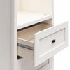 Farmington Bedside Storage Cabinet with Touch Sensor LED Lighting - Ivory Oak