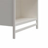 Luxe 5-Shelf Closet Vanity Tower - Ivory Oak