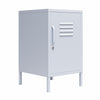 Cache Metal Locker Style Living Room End Table - Powder Blue