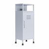 Cache Metal Locker-Style Mobile Storage Cart - Powder Blue