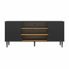 Delmar Media Console for TVs up to 65" - Natural