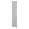 Lory Framed Storage Cabinet with Drawer - Dove Gray