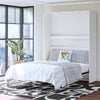 Holly Hills Full Wall Bed - White Pine