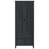 Farmington 30" Wide Storage Cabinet, Black Oak - Black Oak