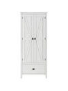 Farmington 30" Wide Storage Cabinet, Ivory Pine - Ivory Pine