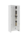 Farmington 30" Wide Storage Cabinet, Ivory Pine - Ivory Pine