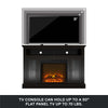 Chicago Electric Fireplace TV Console for TVs up to a 50" - Espresso