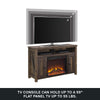 Farmington Electric Fireplace TV Console for TVs up to 50" - Rustic