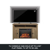 Farmington Electric Fireplace TV Console for TVs up to 50", Natural - Natural