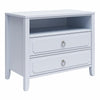 Her Majesty 2-Drawer Nightstand - Powder Blue