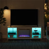 Lumina Fireplace TV Stand - White - 66”-70”