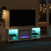 Lumina Fireplace TV Stand - White - 66”-70”