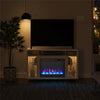 Lumina Fireplace TV Stand for TVs up to 48", White - White - 46”-50”