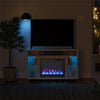 Lumina Fireplace TV Stand for TVs up to 48", White - White - 46”-50”