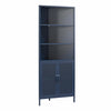 Channing Corner Storage Cabinet with 2 Doors - Navy