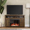 Farmington Electric Fireplace TV Console for TVs up to 50" - Rustic