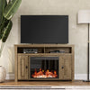 Farmington Electric Fireplace TV Console for TVs up to 50", Natural - Natural