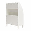 Little Seeds Cloud loud Kids' Bookshelf with Toy Storage Organizer - White