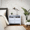 Her Majesty 2-Drawer Nightstand - Powder Blue