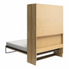 Signature Sleep Impressions Full Murphy Bed with Gallery Shelf & Touch Sensor LED Lighting - Natural - Full