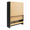 Novogratz Her Majesty Queen Murphy Bed - Black Oak - Queen