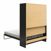 Novogratz Her Majesty Queen Murphy Bed - Black Oak - Queen