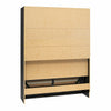 Novogratz Her Majesty Queen Murphy Bed - Black Oak - Queen