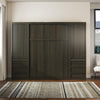 Signature Sleep Paramount Queen Murphy Bed Bundle with 2 Armoire Side Cabinets - Espresso - Queen