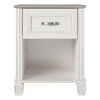 Rue Lane Nightstand - Ivory Oak