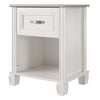 Rue Lane Nightstand - Ivory Oak