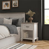 Rue Lane Nightstand - Ivory Oak