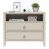 Her Majesty 2 Drawer Nightstand - White