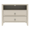 Her Majesty 2 Drawer Nightstand - White