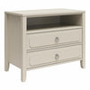 Her Majesty 2 Drawer Nightstand - White