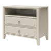 Her Majesty 2 Drawer Nightstand - White