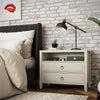 Her Majesty 2 Drawer Nightstand - White