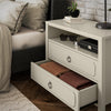 Her Majesty 2 Drawer Nightstand - White