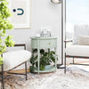 Aurora End Table, Pale Green - Pale Green